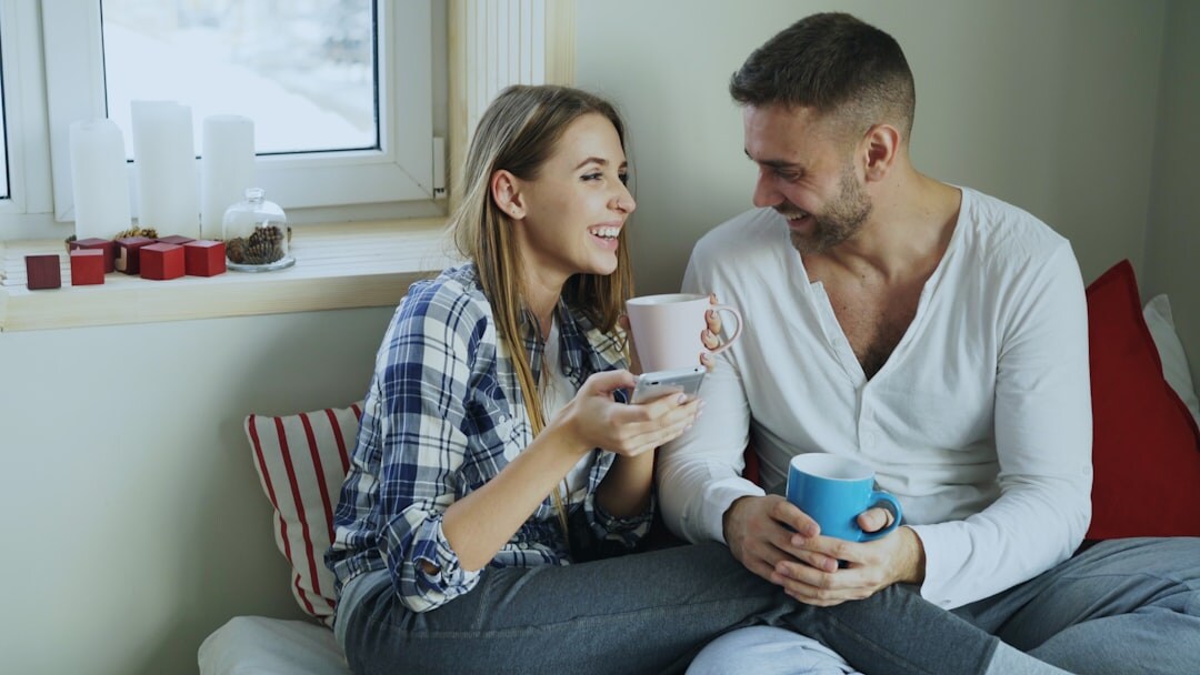couple talking intimately