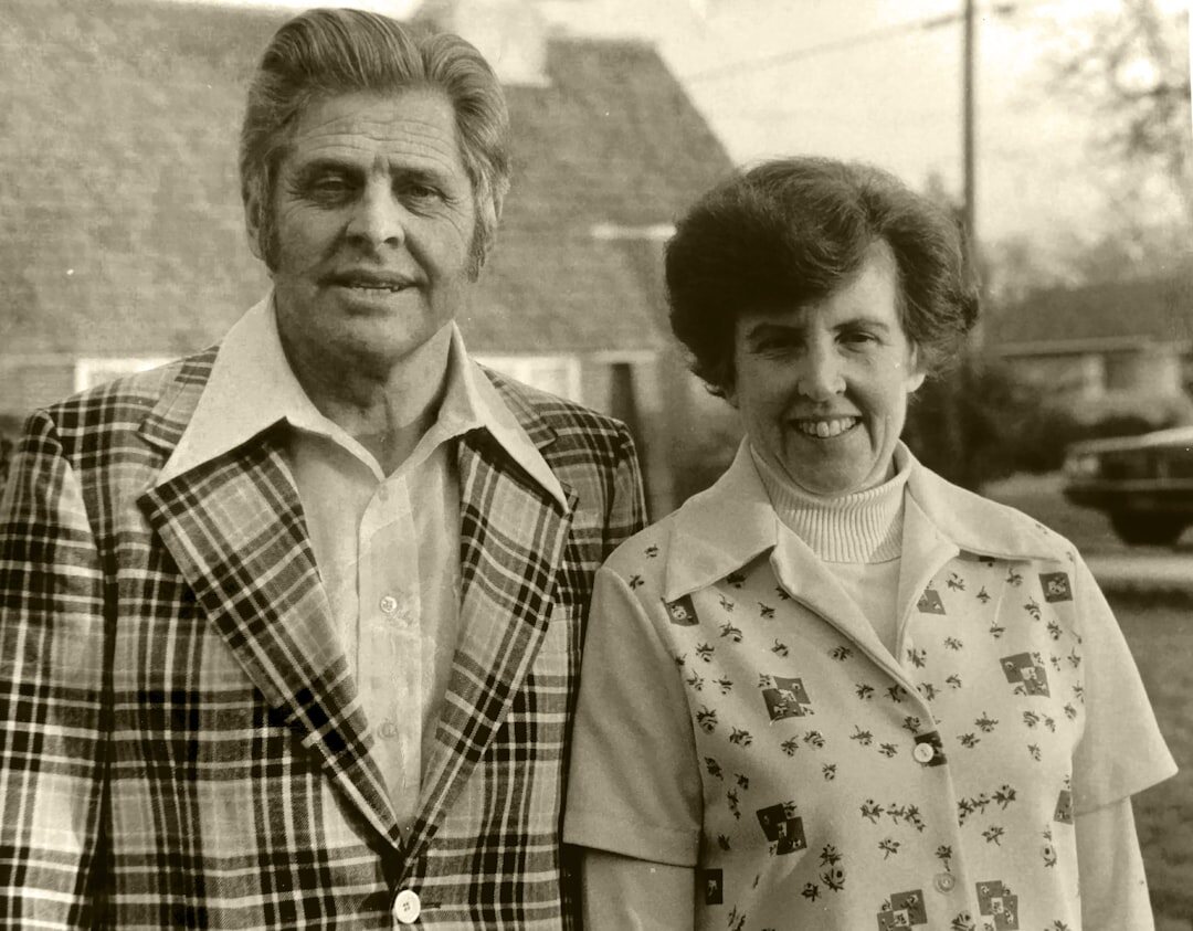 old photo of couple